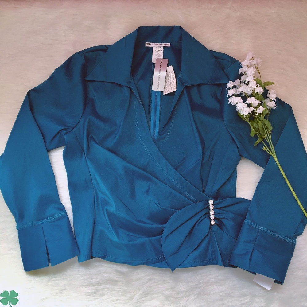 NWT U3 Collection Dress Blouse Size 6